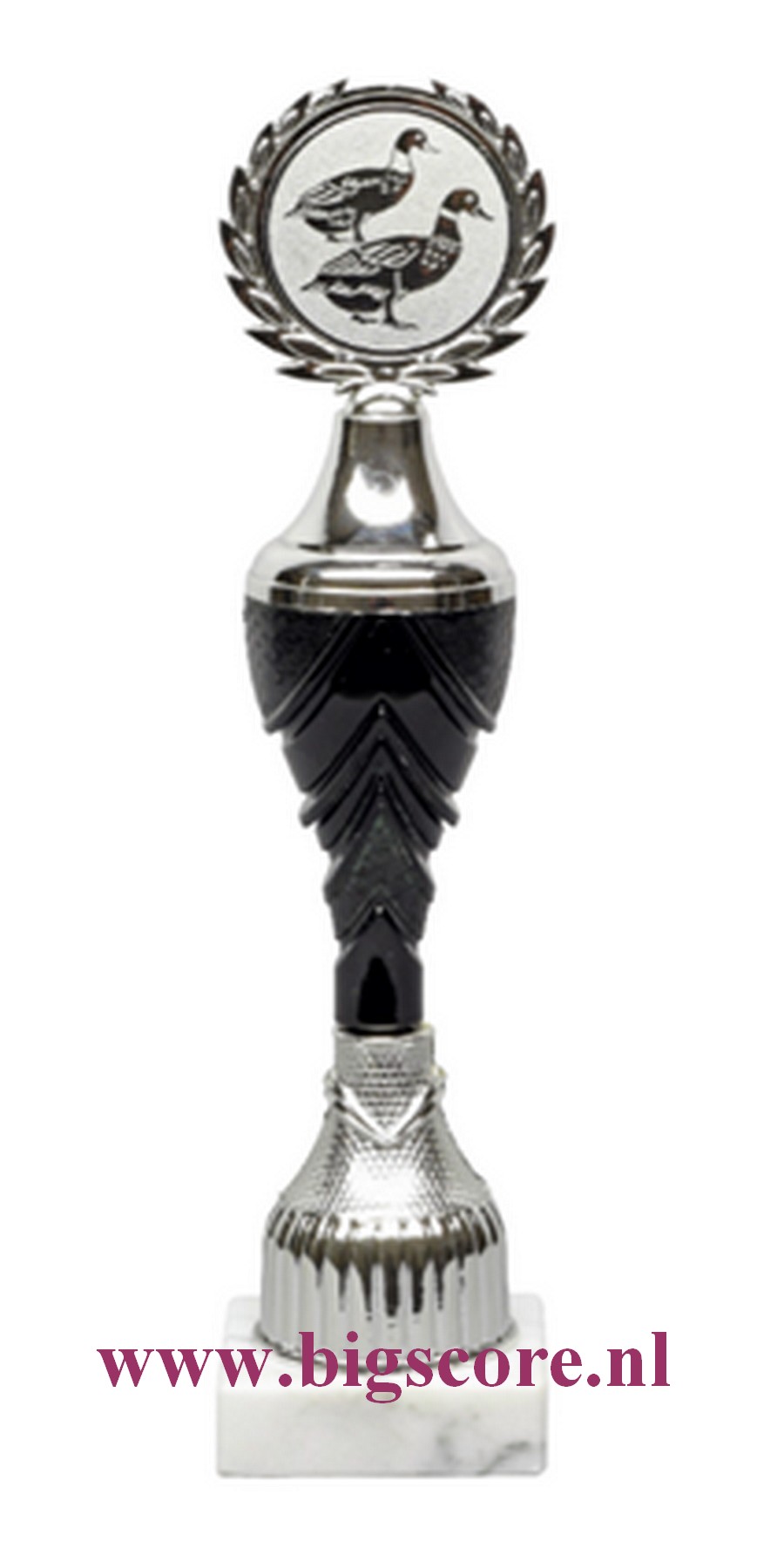 Z 625 Kunststof beker Zwart-Zilver 7 Delig